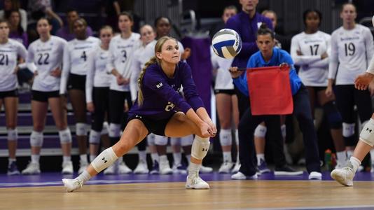 Northwestern Volleyball vs. Rutgers on October 7, 2022 at Welsh-Ryan Arena in Evanston, IL