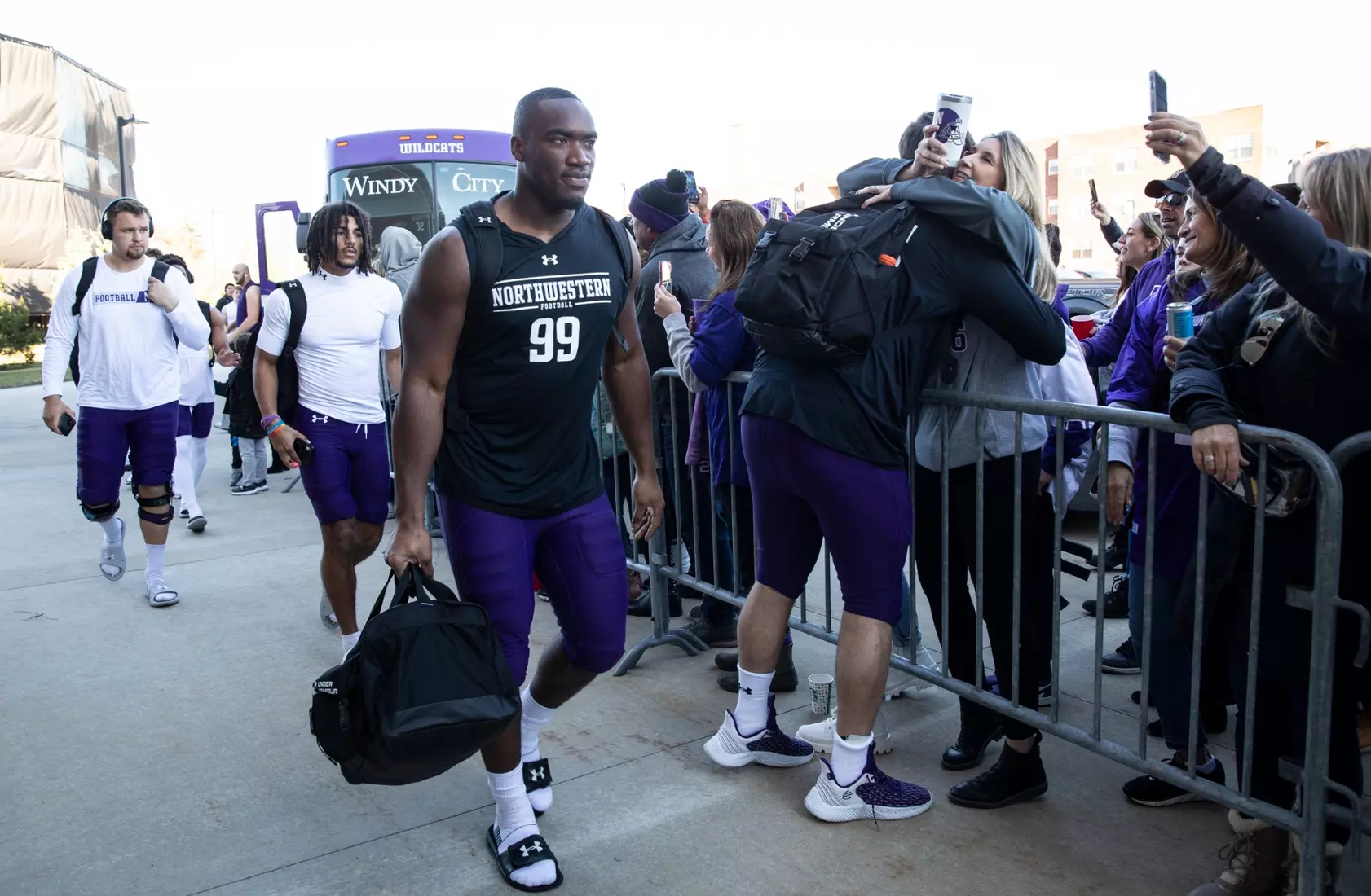 Northwestern v Illinois Big Ten football at Ryan Field on Saturday, November 26, 2022 in Evanston, Illinois. Northwestern Athletics Photo by John Konstantaras | http://JohnKonPhoto.com