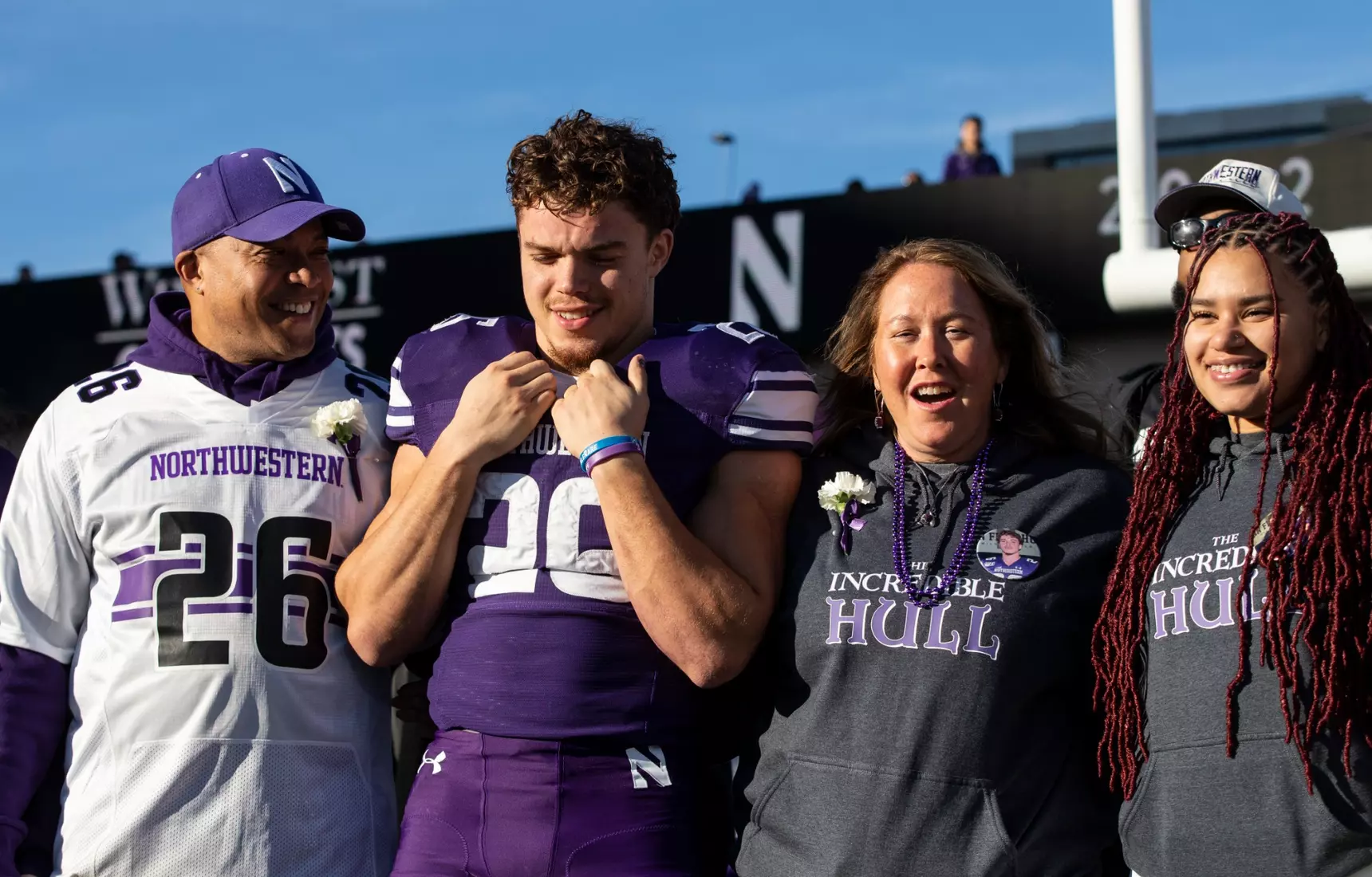 Northwestern v Illinois Big Ten football at Ryan Field on Saturday, November 26, 2022 in Evanston, Illinois. Northwestern Athletics Photo by John Konstantaras | http://JohnKonPhoto.com