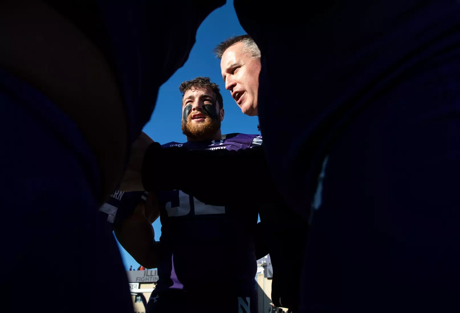 Northwestern v Illinois Big Ten football at Ryan Field on Saturday, November 26, 2022 in Evanston, Illinois. Northwestern Athletics Photo by John Konstantaras | http://JohnKonPhoto.com