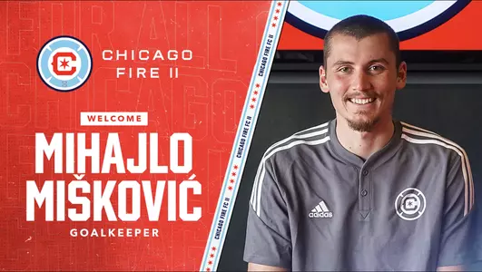 Miha Miskovic Signs with Chicago Fire