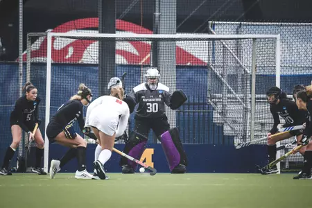 National ChampionshipLiberty Flames vs. Northwestern WildcatsField HockeyPhyllis Ocker FieldAnn Arbor, MINovember 21, 2021(Ryan Kuttler/Northwestern Athletics)
