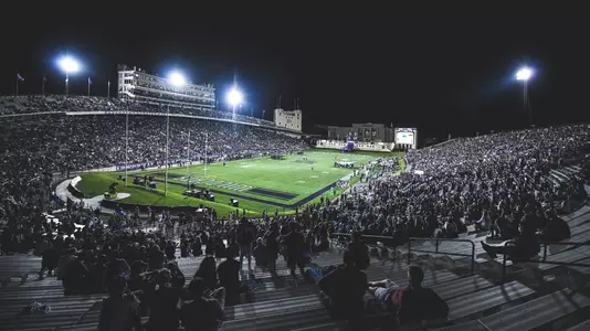 ryan field packed at night
