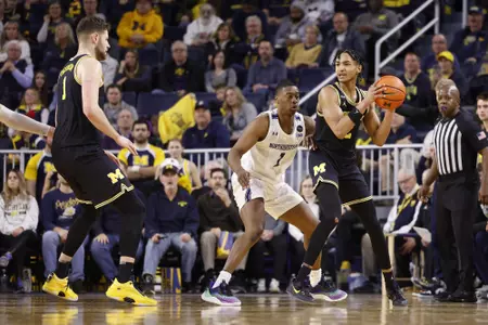 NCAA Basketball: Northwestern at Michigan