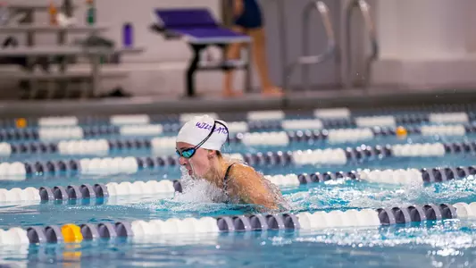 Swimming and Diving Purple/White