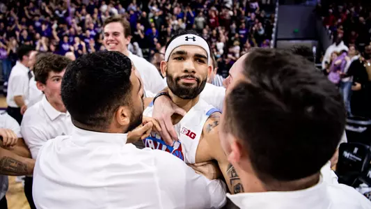 Boo Buie post game winner reaction