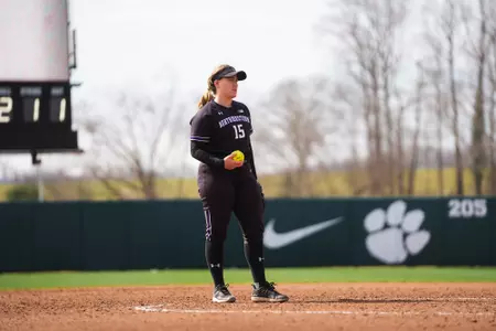 Sights from Northwestern's weekend at the Big Ten/ACC Challenge facing Clemson and Notre Dame from McWhorter Stadium in Clemson, SC.