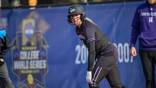 March 28, 2023, Chicago, IL: A game between Northwestern Softball and DePaul University at Cacciatore Stadium in Chicago, Illinois, Tuesday, March 28, 2023. (Photo by Ryan Kuttler/Northwestern Athletics)