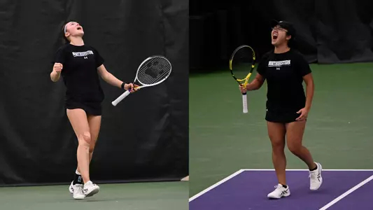 Women's Tennis All-B1G Split