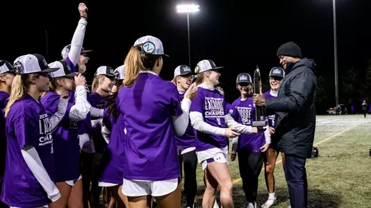 Dr. Gragg 2023 Big Ten Lacrosse Championship trophy