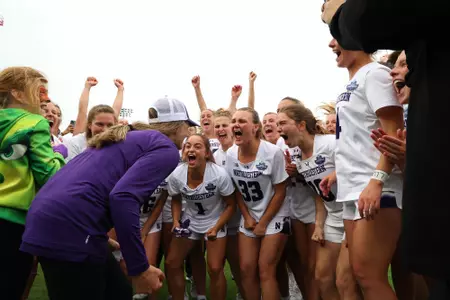 Cary, NC Ð May 26: NCAA Women's Lacrosse Semifinal - Northwestern vs Denver at Sahlen's Stadium at WakeMed Soccer Park in Cary, NC on May 26, 2023. (Credit: Andy Mead/YCJ)