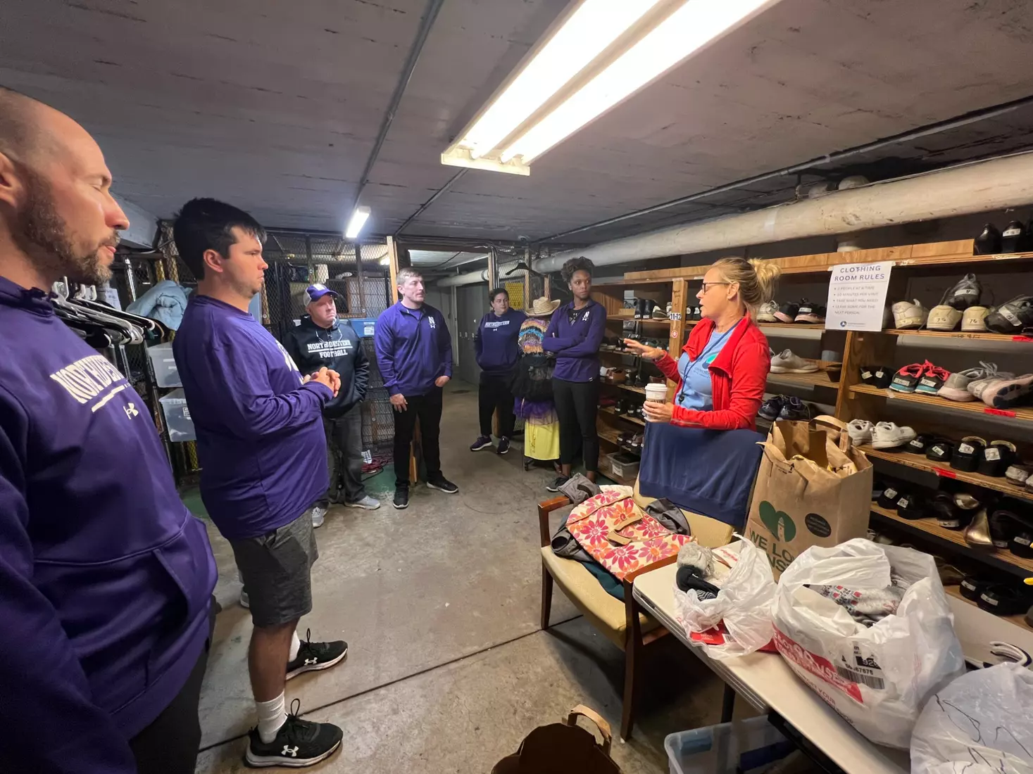 On Friday, June 16, the Northwestern University Department of Athletics and Recreation held its annual Community Outreach Day, where staff members spent the morning giving back in the Evanston community.