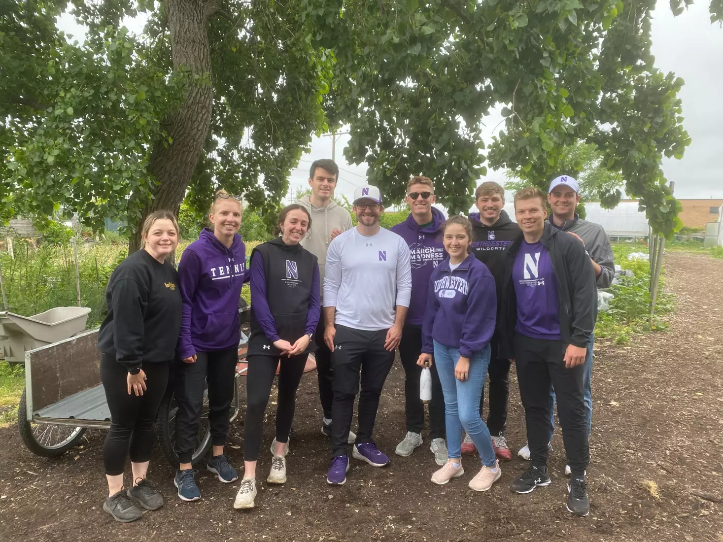 On Friday, June 16, the Northwestern University Department of Athletics and Recreation held its annual Community Outreach Day, where staff members spent the morning giving back in the Evanston community.