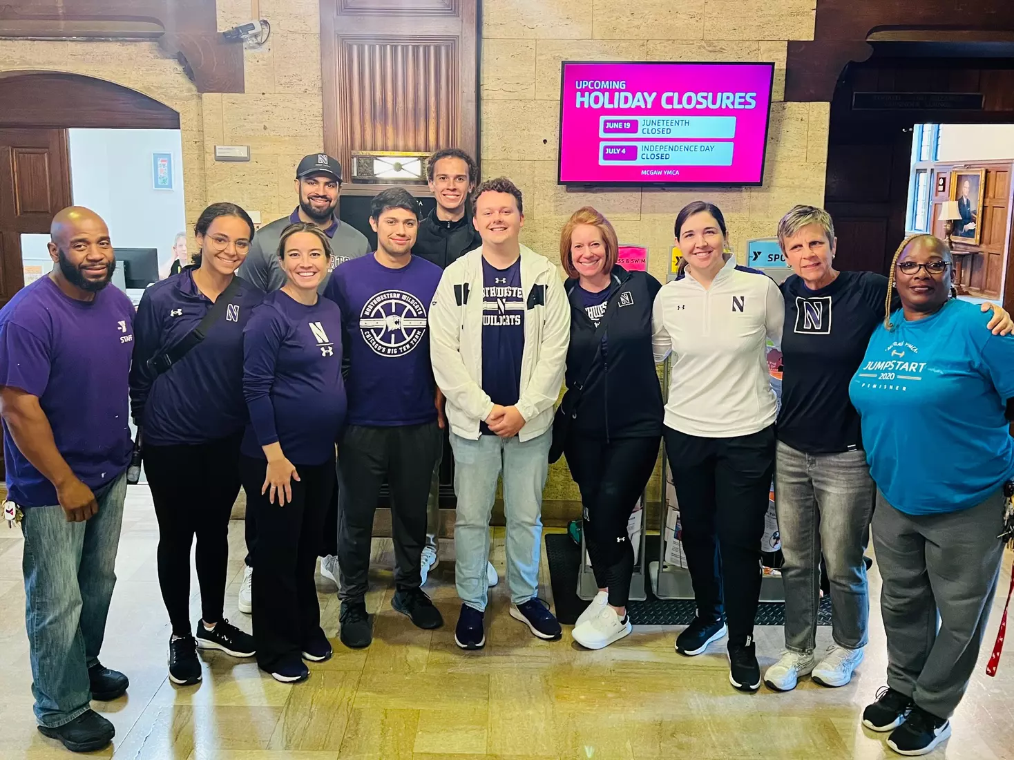 On Friday, June 16, the Northwestern University Department of Athletics and Recreation held its annual Community Outreach Day, where staff members spent the morning giving back in the Evanston community.