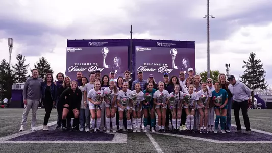 Northwestern Women's Soccer Senior Day