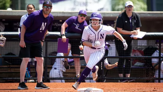 Northwestern v Kentucky NCAA softball at Sharon J. Drysdale Field on Saturday, May 20, 2023 in Evanston, Illinois. Northwestern Athletics Photo by John Konstantaras | http://JohnKonPhoto.com