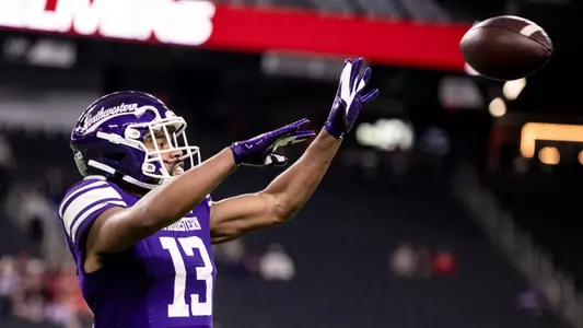 December 23, 2023, Las Vegas, NV: A game between Northwestern Football and Utah in the SRS Las Vegas Bowl at Allegiant Stadium in Las Vegas, NV on Saturday, December 23, 2023. (Photo by Ryan Kuttler/Northwestern Athletics)
