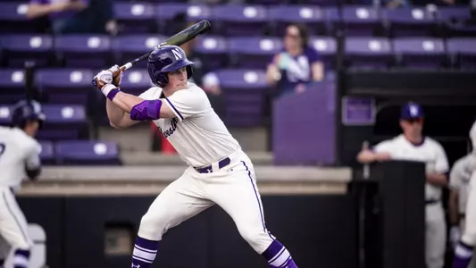 February 27, 2024, Evanston, IL: A game between Northwestern Baseball and Illinois State at Rocky and Berenice Miller Park in Evanston, IL on Tuesday, February 27, 2024. (Photo by Ryan Kuttler/Northwestern Athletics)