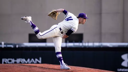 February 27, 2024, Evanston, IL: A game between Northwestern Baseball and Illinois State at Rocky and Berenice Miller Park in Evanston, IL on Tuesday, February 27, 2024. (Photo by Ryan Kuttler/Northwestern Athletics)