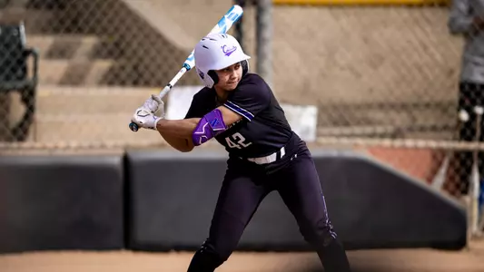 February 25, 2024, Cathedral City, CA: A game between Northwestern Softball and Oregon State during the Mary Nutter Collegiate Classic at Fenway Field at Big League Dreams Complex in Cathedral City, CA on Sunday, February 25, 2024. (Photo by Ryan Kuttler/Northwestern Athletics)