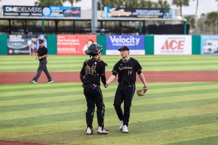 March 2, 2024, Daytona Beach, FL: A game between Northwestern Baseball and Bethune-Cookman at Jackie Robinson Park in Daytona Beach, FL on Saturday, March 2, 2024. (Photo by Liam Kennedy/Northwestern Athletics)