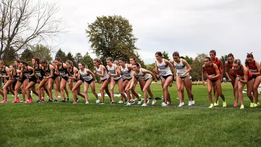 Cross Country Team Starting Line