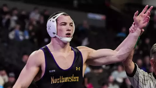 Northwestern Wrestling competes at the 60th Annual Ken Kraft Midlands Championships at NOW Arena in Hoffman Estates, Ill., on Sunday, December 29, and Monday, December 30, 2024.