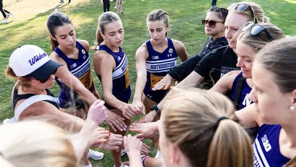 Cross Country Team Huddle