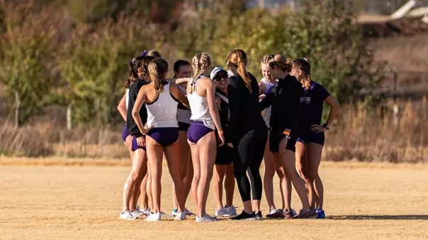 Cross Country Team Huddle