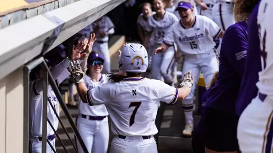 Northwestern Softball played five games at the Purple & Gold Classic hosted by LSU from Feb. 14-16.