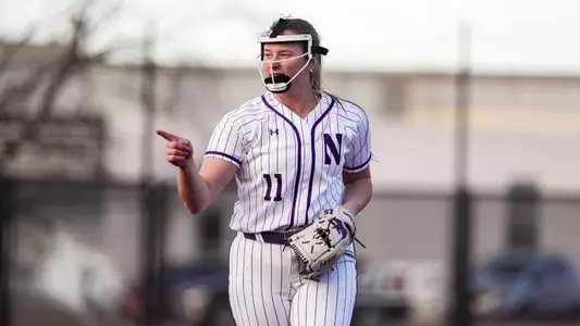 riley grudzielanek career high 5 K's vs. longwood 2025