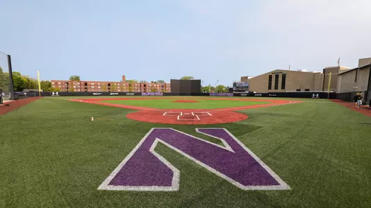 May 18, 2023, Evanston, IL: A game between Northwestern Baseball and University of Iowa at Rocky and Berenice Miller Park in Evanston, Illinois Thursday, May 18, 2023. (Photo by Joshua Hoffman/Northwestern Athletics)