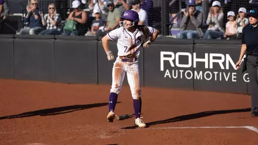 A softball game between Northwestern and Indiana on May 3, 2024 at Sharon J. Drysdale Field at Evanston, Ill.