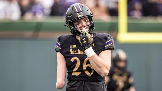 November 16, 2024, Chicago, IL: A game between Northwestern Football and Ohio State at Wrigley Field in Chicago, IL on Saturday, November 16, 2024. (Photo by Griffin Quinn/Northwestern Athletics)