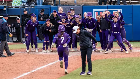 kelsey nader HR vs. MSU