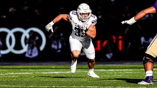 September 21, 2024, Seattle, WA: A game between Northwestern Football and Washington at Husky Stadium in Seattle, WA on Saturday, September 21, 2024. (Photo by Griffin Quinn/Northwestern Athletics)