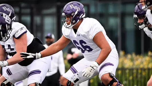 August 14, 2023, Evanston, IL: Northwestern Football Practice at Hutcheson Field in Evanston, IL on Monday, August 14, 2023. (Photo by Ryan Kuttler/Northwestern Athletics)