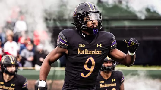 November 16, 2024, Chicago, IL: A game between Northwestern Football and Ohio State at Wrigley Field in Chicago, IL on Saturday, November 16, 2024. (Photo by Ryan Kuttler/Northwestern Athletics)