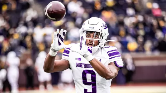 December 23, 2023, Las Vegas, NV: A game between Northwestern Football and Utah in the SRS Las Vegas Bowl at Allegiant Stadium in Las Vegas, NV on Saturday, December 23, 2023. (Photo by Ryan Kuttler/Northwestern Athletics)