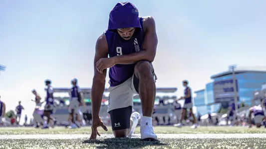 August 31, 2024, Evanston, IL: A game between Northwestern Football and Miami Ohio at Northwestern Medicine Field at Martin Stadium in Evanston, ILon Saturday, August 31, 2024. (Photo by Griffin Quinn/Northwestern Athletics)