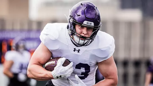 August 7, 2023, Evanston, IL: Northwestern Football fall camp practice at Hutcheson Field
in Evanston, IL Monday, August 7, 2023. (Photo by Griffin Quinn/Northwestern Athletics)