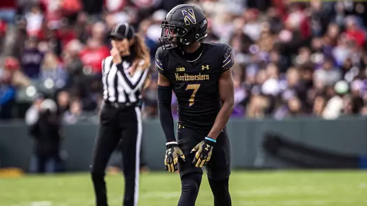 November 16, 2024, Chicago, IL: A game between Northwestern Football and Ohio State at Wrigley Field in Chicago, IL on Saturday, November 16, 2024. (Photo by Griffin Quinn/Northwestern Athletics)
