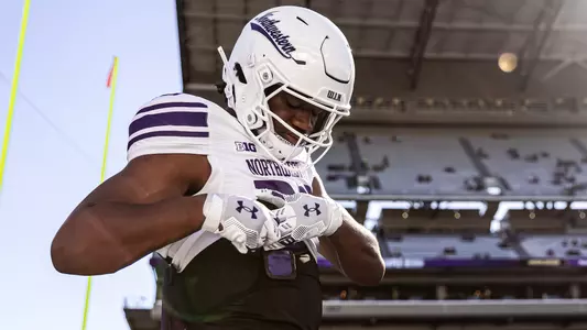 September 21, 2024, Seattle, WA: A game between Northwestern Football and Washington at Husky Stadium in Seattle, WA on Saturday, September 21, 2024. (Photo by Griffin Quinn/Northwestern Athletics)