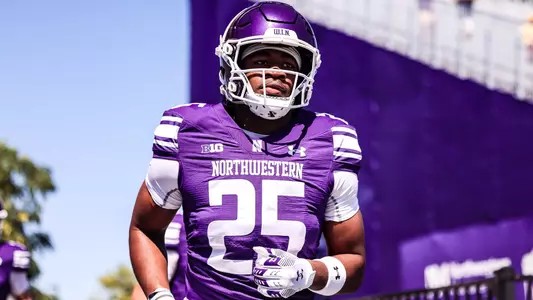 August 31, 2024, Evanston, IL: A game between Northwestern Football and Miami Ohio at Northwestern Medicine Field at Martin Stadium in Evanston, IL on Saturday, August 31, 2024. (Photo by Mary Grace Grabill/Northwestern Athletics)