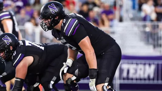 September 14, 2024, Evanston, IL: A game between Northwestern Football and Eastern Illinois at Northwestern Medicine Field at Martin Stadium in Evanston, IL on Saturday, September 14, 2024. (Photo by John Konstantaras/Northwestern Athletics)