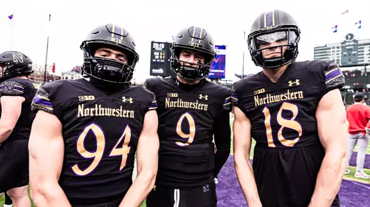 November 16, 2024, Chicago, IL: A game between Northwestern Football and Ohio State at Wrigley Field in Chicago, IL on Saturday, November 16, 2024. (Photo by Ryan Kuttler/Northwestern Athletics)