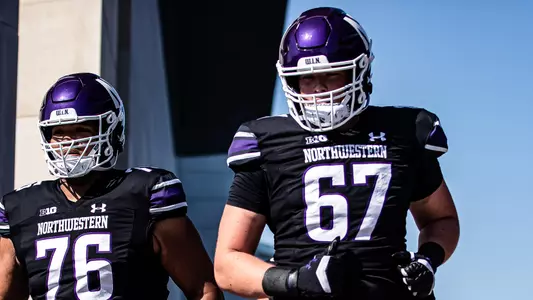 October 5, 2024, Evanston, IL: A game between Northwestern Football and Indiana at Northwestern Medicine Field at Martin Stadium in Evanston, IL on Saturday, October 5, 2024. (Photo by Griffin Quinn/Northwestern Athletics)