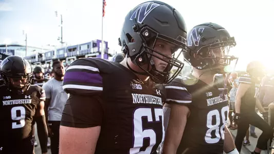 September 14, 2024, Evanston, IL: A game between Northwestern Football and Eastern Illinois at Northwestern Medicine Field at Martin Stadium in Evanston, IL on Saturday, September 14, 2024. (Photo by Griffin Quinn/Northwestern Athletics)