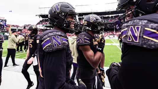 November 16, 2024, Chicago, IL: A game between Northwestern Football and Ohio State at Wrigley Field in Chicago, IL on Saturday, November 16, 2024. (Photo by Ryan Kuttler/Northwestern Athletics)