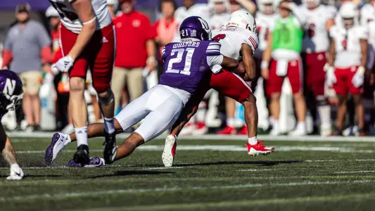 August 31, 2024, Evanston, IL: A game between Northwestern Football and Miami Ohio at Northwestern Medicine Field at Martin Stadium in Evanston, IL on Saturday, August 31, 2024. (Photo by Bailey Black/Northwestern Athletics)